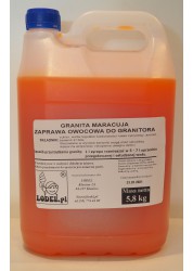 Granita syrup - passionfruit flavor