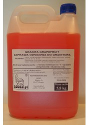 Granita syrup - grapefruit flavor