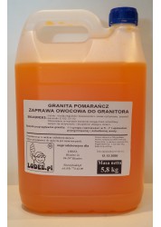 Granita syrup - orange flavor
