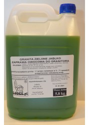 Granita syrup - green apple flavor