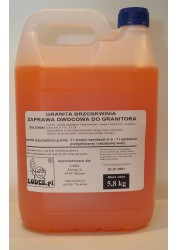 Granita syrup - peach flavor