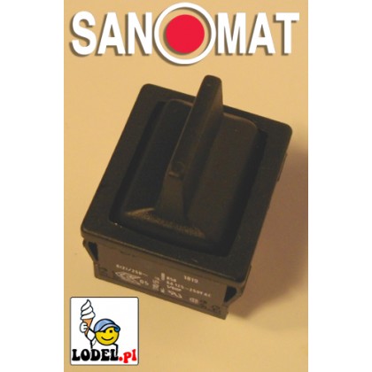 Włącznik wylotu śmietany - automat do bitej śmietany Sanomat